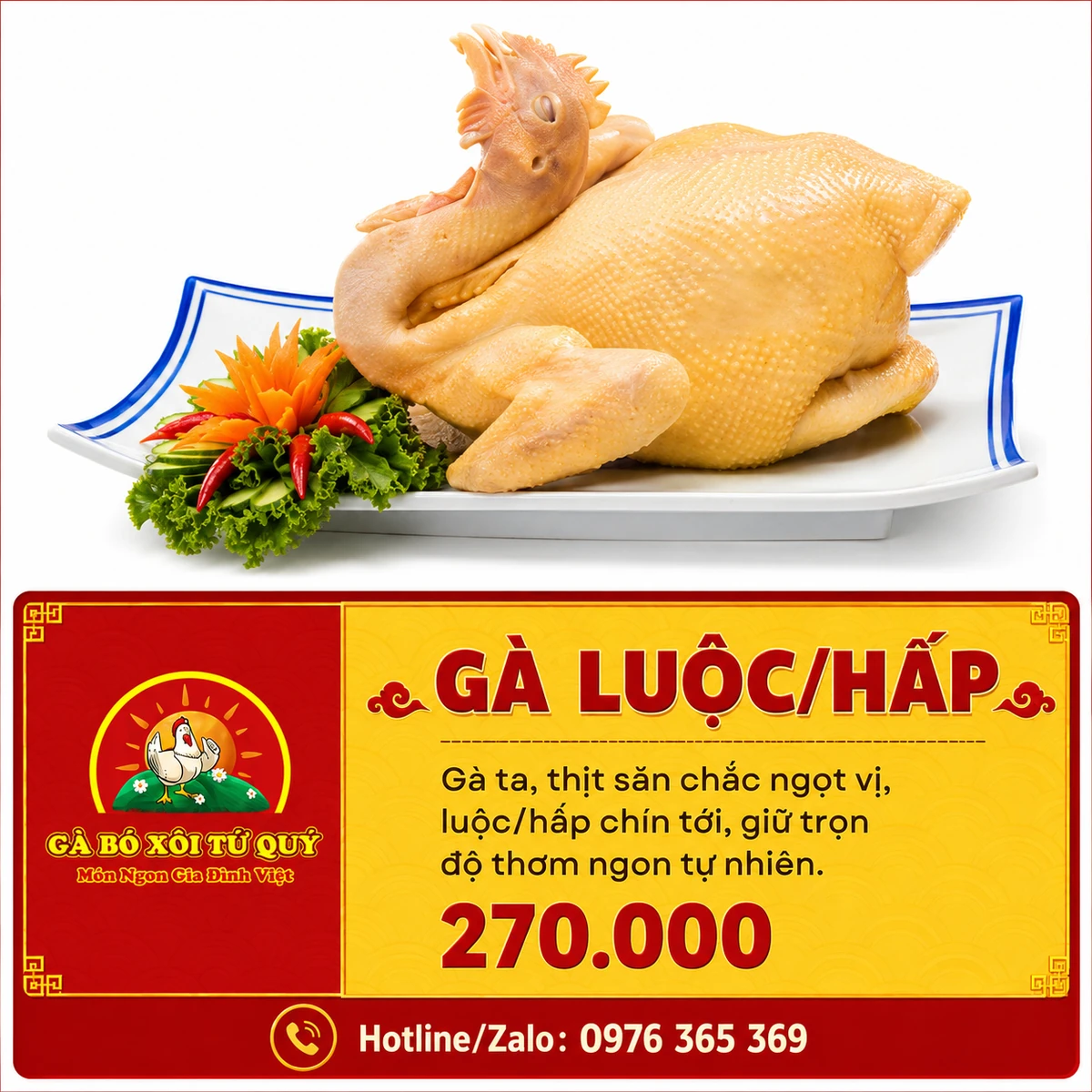 GÀ Ủ MUỐI HOA TIÊU